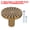 Brass, variant on Uxcell Cabinet Knobs Modern Round Drawer Pulls Zinc Alloy Furniture Handle for Closet Dresser Cupboard Kitchen Bedroom Bathroom 2 Brass