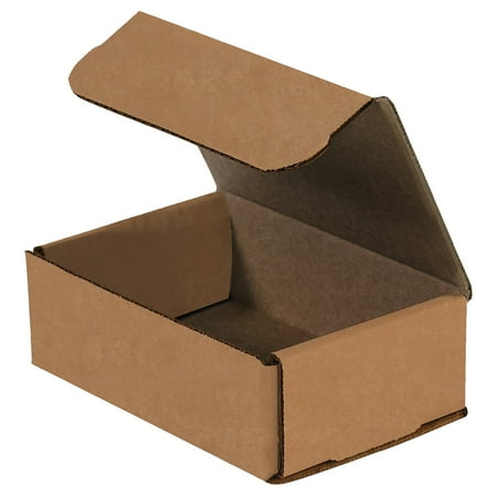 UPC: 0848109047935 | Box Partners Corrugated Mailers 6 x 5 x 2 Kraft 50/Bundle M652K