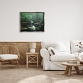 thumbnail image 2 of Stupell Industries Woodland Creek Landscape Nature Photography Gray Floater Framed Art Print Wall Art, 31 x 25, 2 of 9