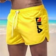thumbnail image 5 of New Summer Men's Swimwear Breathable Board Shorts Male Surfing Swimsuit Fitness Training Shorts Casual Printed Beach Short Pants, 5 of 5