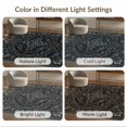thumbnail image 7 of ODIKA 5'x7' Washable Area Rug Easy Care, Non-Shedding, Pet Friendly, Gothic Snake Whimsigoth Tattoo Wildlife Decorative Mirrored Whimsy for Small Living Room, Bedroom, 7 of 7