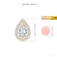 thumbnail image 3 of ANGARA IGI Certified Lab Grown 1.5 Ct Diamond Pendant for Women in 14K Yellow Gold (Size-10x6.5mm| Color-F-G| Clarity-VS) | April Birthstone, Anniversary, Jewelry Gift for Women | Diamond Necklace, 3 of 7