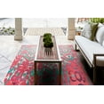 thumbnail image 2 of Ashlyn Modern Abstract, Pink/Green, 4' x 6' Accent Rug, 2 of 4