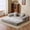 Light Gray, variant on Topcobee Floor Couch, Compression Sofa, Convertible Floor Sofa Bed with Pillow Back Support, Chenille Fabric, Sleeper Sofa Bed, Convertible Couch, Light Gray