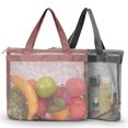 thumbnail image 4 of 2PCS Shower Tote Bag Portable Multi-purpose Casual Toiletry Bag Shower Caddy Bag, 4 of 7