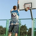 thumbnail image 5 of Naloa Starry Sky Cloud Bulldog Basketball Jersey Reversible Men's Mesh Athletic Sports Shirts Training Practice S-4XL3X-Large, 5 of 6