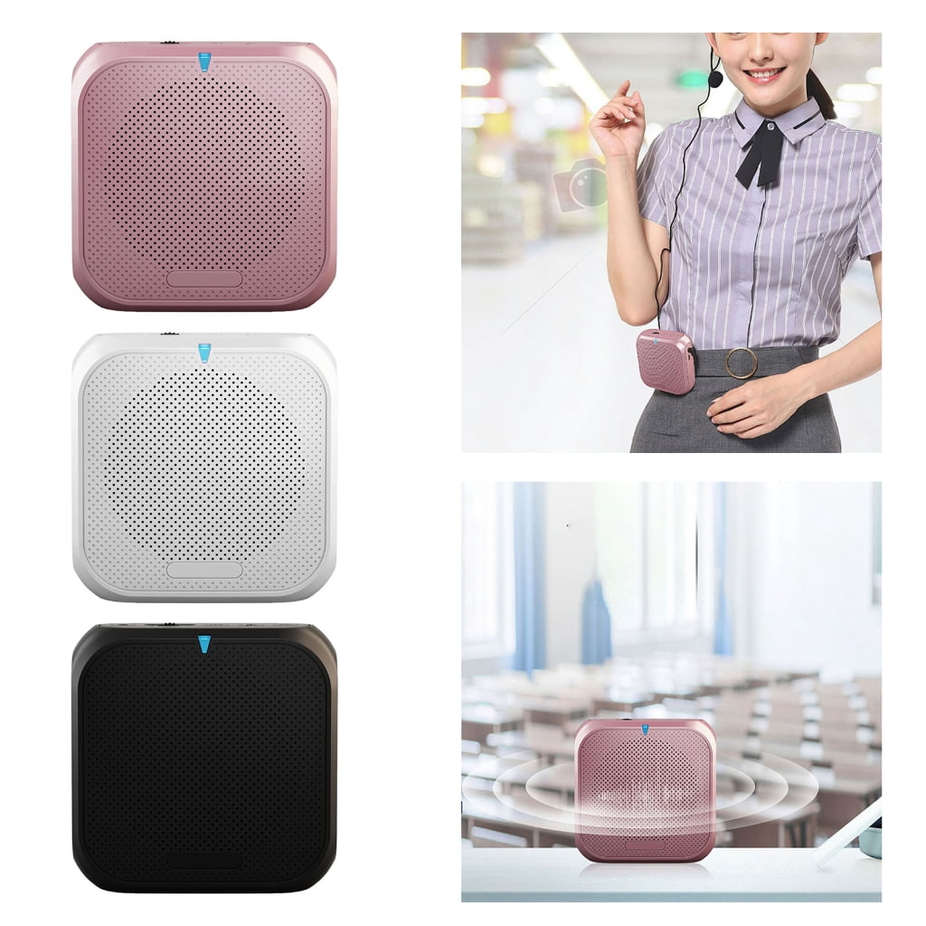 WINDLAND Headworn Microphones Loudspeaker Noise Reduction Voice Amplifiers for Conferences