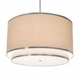 thumbnail image 2 of Meyda 202506 48 in. Wide Cilindro Natural Textrene Pendant, 2 of 2