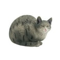 thumbnail image 2 of kiskick Simulation Cat Figurine PVC Solid Kitten Model, Realistic Miniature Cute Animal Figure, Desktop Ornament for Car Home Decoration, 2 of 8