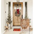 thumbnail image 3 of Let It Snow Garden flag 12.5x18 Winter Snowflake Christmas Tree Outside Decorations Rustic Wood Xmas Quotes Burlap Yard Flags Double Sided, 3 of 6