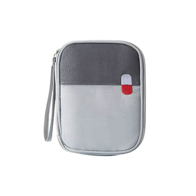 Agiferg Trousse de Premiers Soins Portable, Sac de Rangement de Voyage, avec Mini Sac de Fournitures Médicales, Adapté pour la Randonnée en Famille, Véhicule Récréatif, Bureau et Lieu de Travail