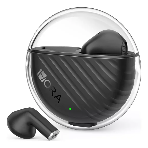Audifonos Inalambricos 1Hora In-ear Auriculares Inalambricos con Microfono Bluetooth 5.3 Audifonos Manos Libres Negro