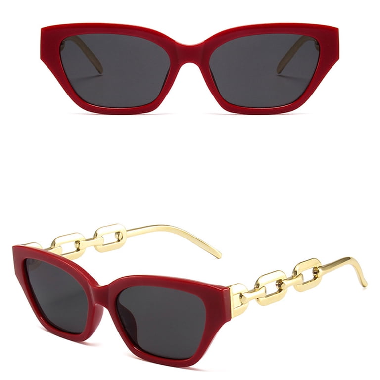 Siminsem Polygonal Small Frame Sunglasses for Women, Edgy  display picture 1