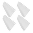 thumbnail image 1 of 2 Pcs Gutter Splash Block, Downspout Splash Guard Extender with Fixing Screws, 16.3x2.0in, Brown Bent Style, Diverter Attachment, Downspout Drainage Solution, 1 of 7