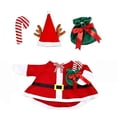 thumbnail image 2 of AuroraX Porch Goose Clothes Set 23" Santa Claus Costume Porch Goose Christmas Outfit 17-19 In Funny Winter Porch Goose Accessories Porch Duck Clothing Outdoor Decor, 2 of 6