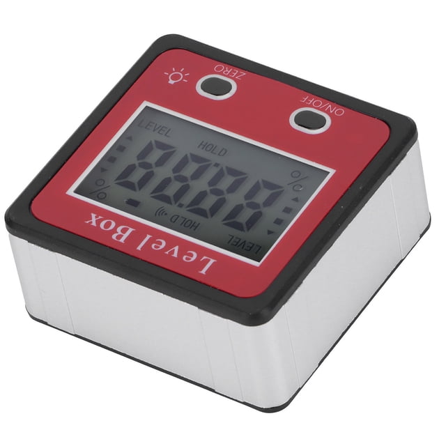 Domqga Angle Finder,Measuring Device,Digital Level LCD Inclinometer Protractor Portable Angle Finder Gauge With Magnet