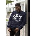 thumbnail image 4 of Do What is Right Martin Luther King Jr Inspirational Quote Crewneck Sweatshirt, 3XL, Navy, 4 of 6