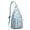 Sky-blue-13, variant on Vintage Elephant Sling Backpack - Retro Boho Design Crossbody Bag, Anti-Theft Travel Pack for Commuting & Weekend Getaways