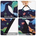 thumbnail image 6 of Colorful Cartoon Dinosaurs Plants Pattern Teens Toddler Nap Mat with Pillow, Sleeping Mat Bag for Preschool Daycare 60"x20", 6 of 6