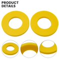 thumbnail image 3 of Oil Resistant Vibrant Yellow Front Strut Top Mount Tower Bearing Washer, 3 of 4