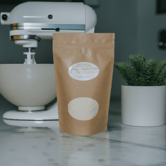 Bagley Farm's Taste of Homemade Gluten Free Bread Mix 1 lb Loaf