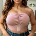 thumbnail image 2 of Women's Lingerie Comfortable Adjustable Backless Bra For Home And Leisure Versatile Cropped Style For All Seasons, 2 of 6