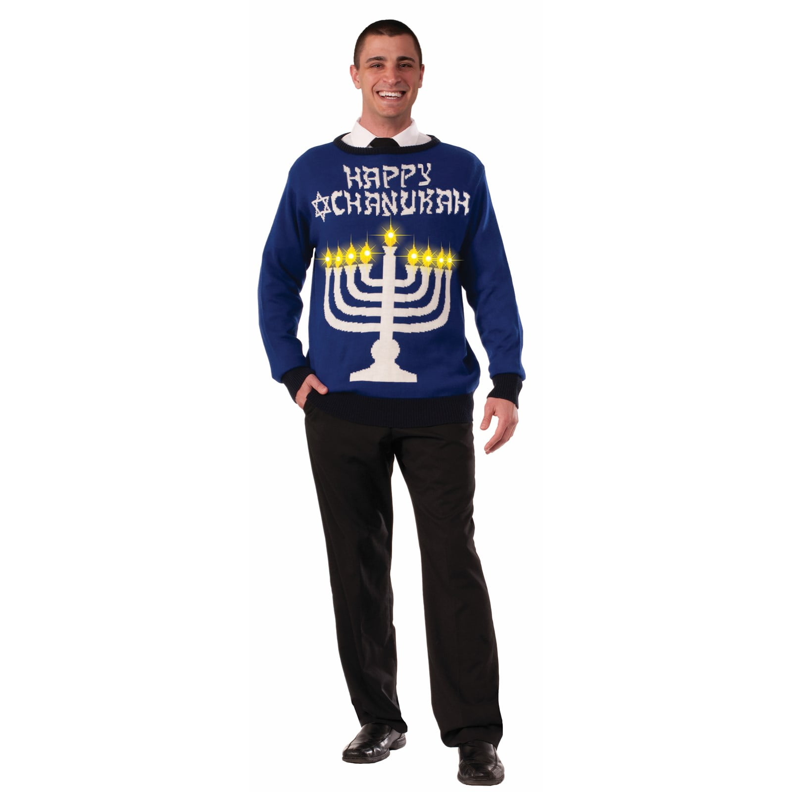 what to wear under a sweater men