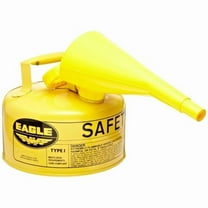 Eagle Mfg Type I Safety Can, Steel, Yellow UI10FSY
