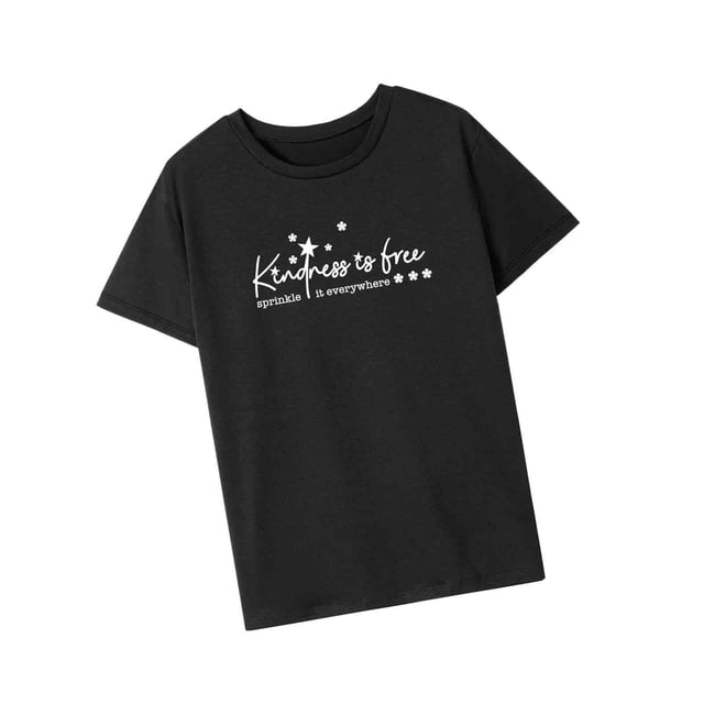 Camiseta para mujer Camisa de cuello redondo Ropa de calle Ajuste regular Ropa deportiva Manga corta XL