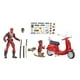 thumbnail image 1 of Figura de acción Deadpool Corps de la serie Marvel Legends de 15 cm con vehículo, 1 of 8