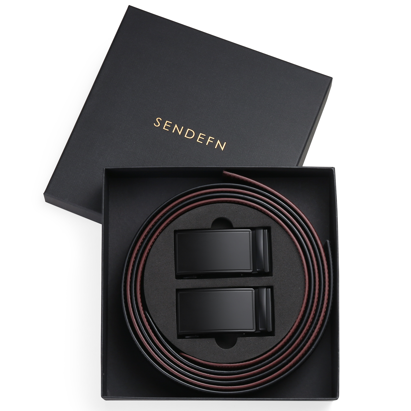 SENDEFN 2-Pack Ratchet Belts for Men photo 4