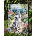 thumbnail image 3 of Siberian Husky Spring Path Garden Flag 11.25 in x 15.5 in, 3 of 5