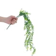 thumbnail image 3 of COSMOBETTY 1Jgo Guirnalda De Artificial Con Helecho Verde Y Flores Para Decorar Patio Y, 3 of 5
