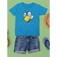thumbnail image 3 of Happy Bee Flying T-Shirt Juniors -Image by Shutterstock,  Medium, 3 of 4