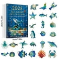 thumbnail image 3 of Kumdkd Sea Glass Christmas Advent Calendar 2025 - 24 Collectible Acrylic Ornaments, Ocean-themed Daily Surprises, Handcrafted Holiday Decor, Ideal Christmas Gift‌, 3 of 8