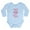 Sky Blue, variant on CafePress - Though She Be But Little She Be Fierce Body Suit - Long Sleeve Cotton Baby Bodysuit