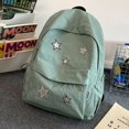 thumbnail image 4 of Mochila linda para mujer Correa ajustable Bolso de viaje al aire libre (verde), 4 of 8