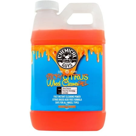Chemical Guys CLD105 Sticky Citrus Gel Wheel & Rim Cleaner (1 Gal), 128 fl. oz, 1 Pack