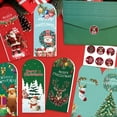thumbnail image 4 of Christmas Money Cards 6 Pack Christmas Gift Cards with Envelopes Christmas Money Holders for Cash Checks Gift Cards Christmas Card Money Holders & Envelopes Xmas Money Cards with Envelopes Green, 4 of 4