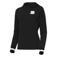 thumbnail image 2 of Women's Antigua Black Cincinnati Bengals Trek Raglan Pullover Hoodie, 2 of 3