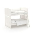 thumbnail image 4 of My Home Furnishings Bailey Engineered Hard Wood Twin Bunk Bed in Bright White, 4 of 8