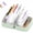 Green, variant on Waterproof Pill Organizer A8 Binder Set with 14 Color-Coded Pill Pouches, Travel Medicine Storage Bags with Daily Dose Labels and Removable Pouches