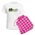 thumbnail image 5 of CafePress - County Meath Women's Light Pajamas - Women's Short Sleeve Print T-Shirt and Pants Light Cotton Pajama Set, 5 of 7