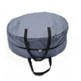 thumbnail image 1 of Oxford Cloth Wreath  Storage Bag  Convenient Carrying Handles PVC Transparent Material Zipper Case Christmas, 1 of 16