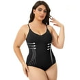 thumbnail image 5 of ANYFIT WEAR Plus Size Women's Shapewear Bodysuit Tummy Control Full Body Shaper Sculpting Snatched Waist Body Suit, 5 of 7