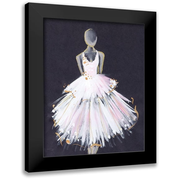 Seay, Anne 12x14 Black Modern Framed Museum Art Print Titled - Runway Fashion
