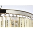 thumbnail image 6 of Sydney 17 light Matte Black Chandelier Golden Teak (Smoky) Royal Cut Crystal, 6 of 7