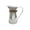 White-a, variant on Feledorashia Galvanized Metal Pitcher Vase, Vintage Watering Can Flower Holder, Shabby Chic Table Mantel Decor, Durable Iron Material, Rustic Home Decoration Accessory