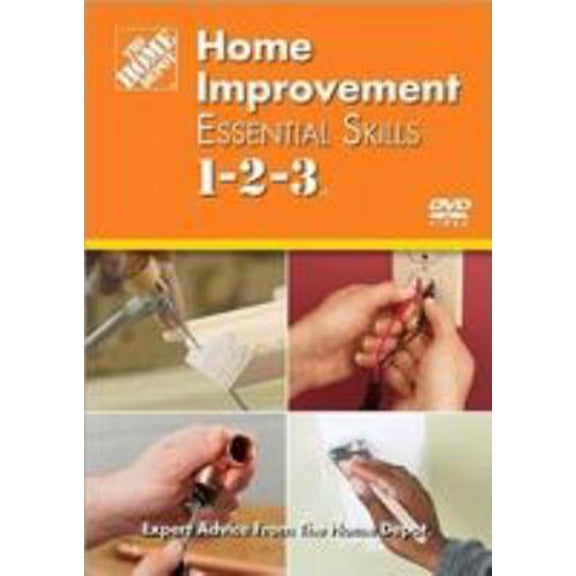 Pre-Owned Home Improvement Essential Skills 1-2-3 (Home Depot 1-2-3) Paperback