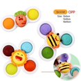 thumbnail image 3 of Juguete con ventosa, juguetes de baño para bebés, juguetes simples de burbujas para silla alta, juguetes sensoriales para bebés de 12 a 18 meses, regalos de cumpleaños para niños pequeños de 1 a 3 añ, 3 of 4